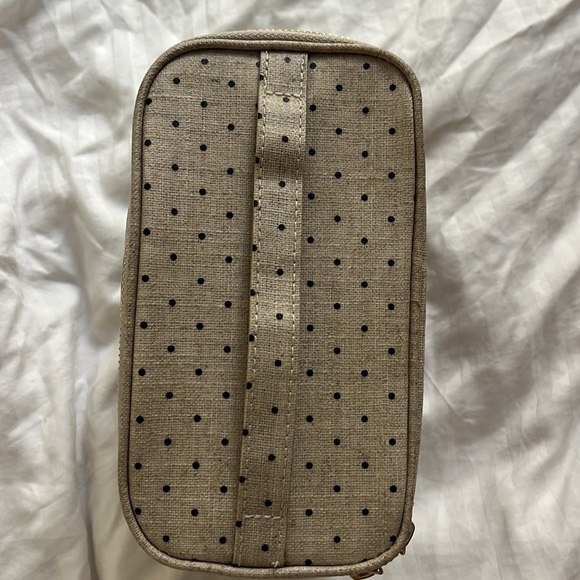 Kate Spade Out to Lunch small handle lunch bag POLKA DOT  EUC - Picture 4 of 9